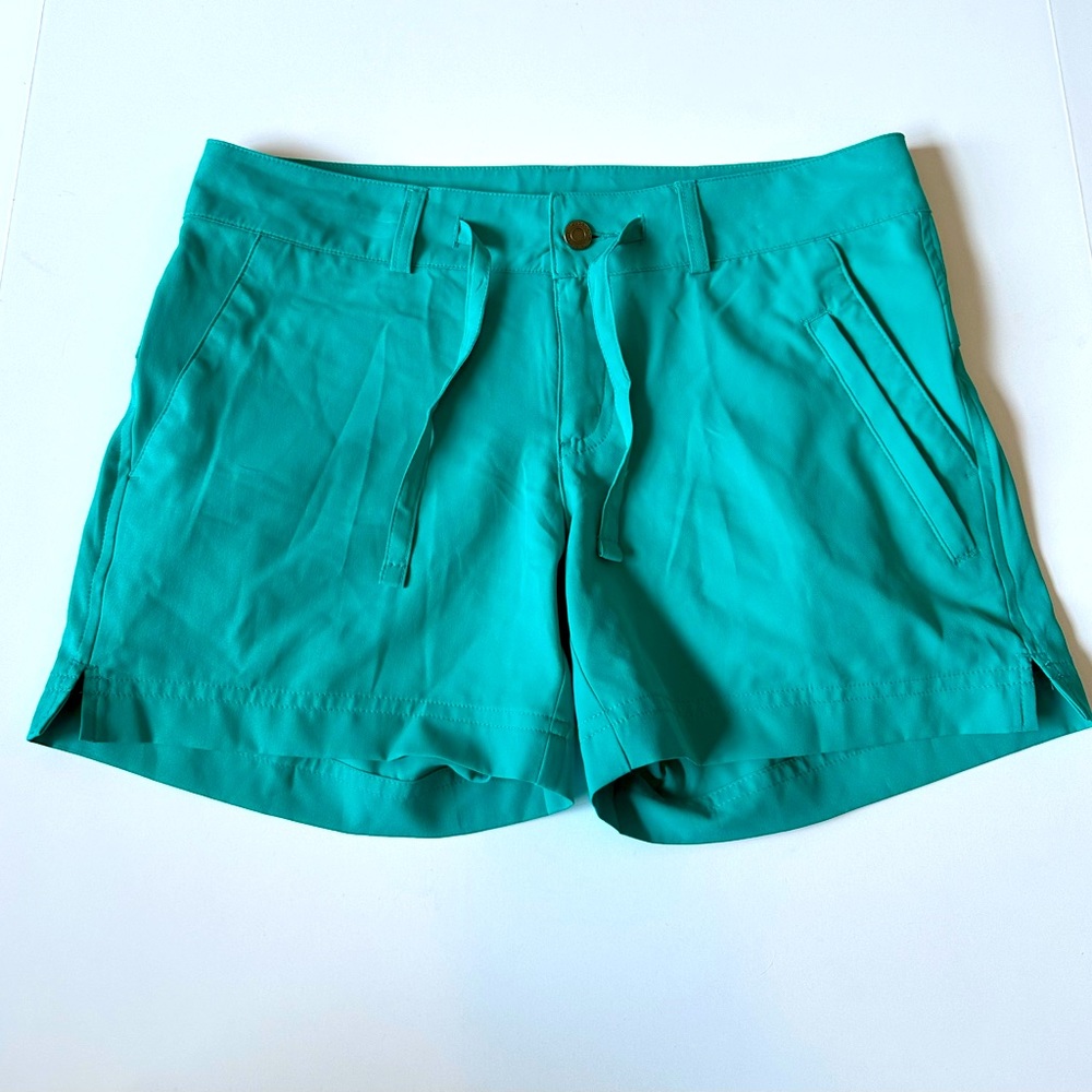 Women’s S Magellan Outdoors Teal‎ Fishing Athletic Shorts